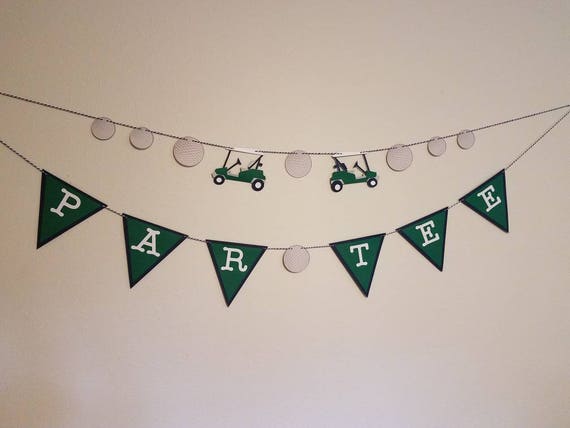 Golf Party Par Tee Banner Golf Banner Golf Decor Golf Etsy