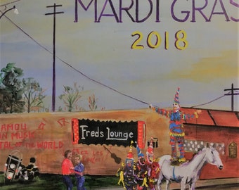 Mamou Mardi Gras, Louisiana festival.
