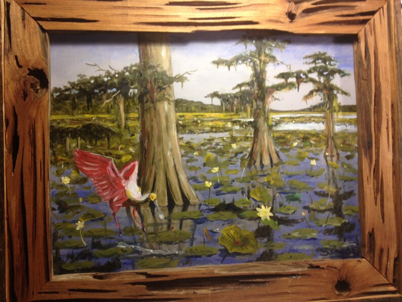 Pecky Cypress RARE Reclaimed Wood Frame With or Without Glass Etsy