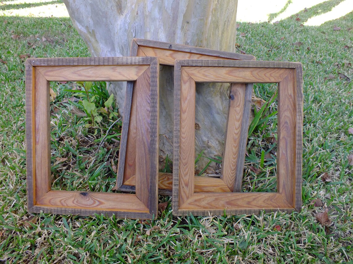 Cypress wood frame reclaimed old cypresscustom order Etsy