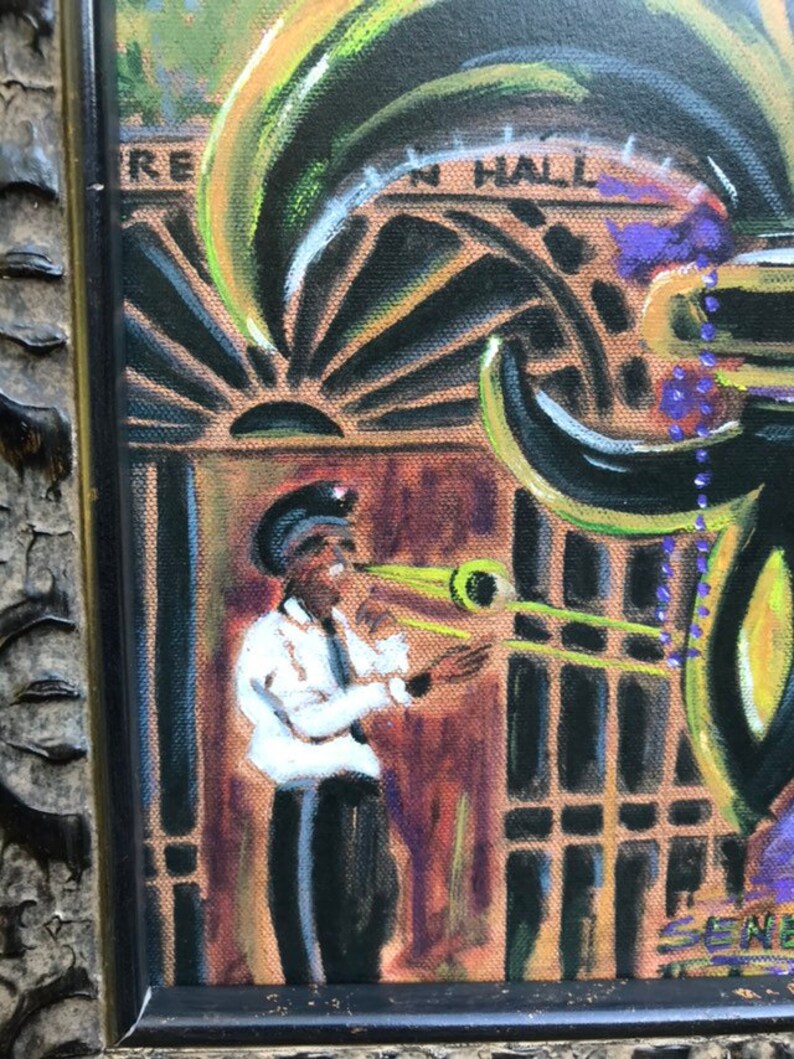 SALE NOLA Black And Gold Fleur De Lis Art Louisiana Art Etsy