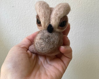 Needle Felted Owl