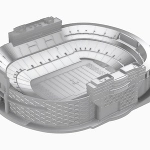 Neyland Stadium Replica Model 3D - STL 3D Print File - Digital Download ...