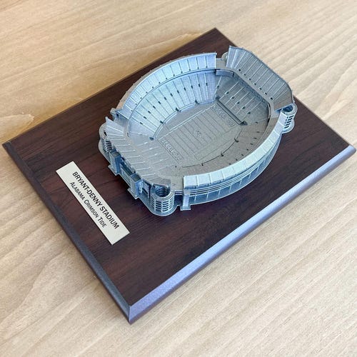 Bryant-Denny Stadium Replica Model 3D - Alabama Football - The University of Alabama - Crimson Tide – Alabama Gift
