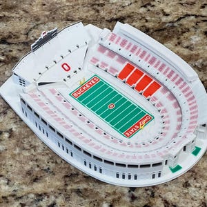 Ohio Stadium Replica Model - Ohio State Buckeyes  - Horseshoe - The Ohio State University - NCAA Football