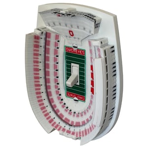 Ohio Stadium Light Switch Cover - Ohio State Buckeyes  - Horseshoe - The Ohio State University - Room Decor - Man Cave - Accessories