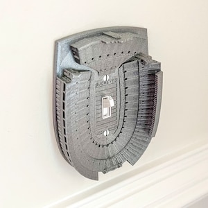 Ohio Stadium Light Switch Cover - Ohio State Buckeyes  - Horseshoe - The Ohio State University - Room Decor - Man Cave - Accessories