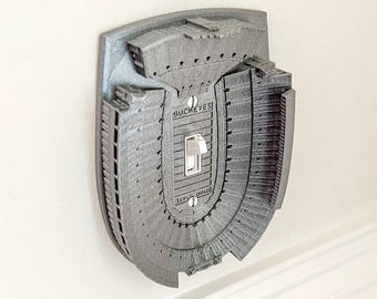 Ohio Stadium Light Switch Cover - Ohio State Buckeyes  - Horseshoe - The Ohio State University - Room Decor - Man Cave - Accessories