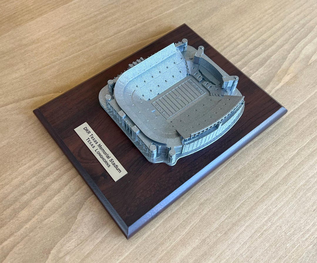 DKR Texas Memorial Stadium Replica Model 3D Texas Longhorns