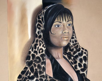 Leopard - 18x24" original art