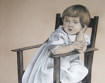 Little Peggy - 18x24 original art