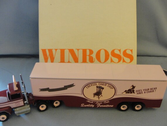Winross Truck Ebersol Chair Shop Intercourse Pa Sku 1342 Etsy