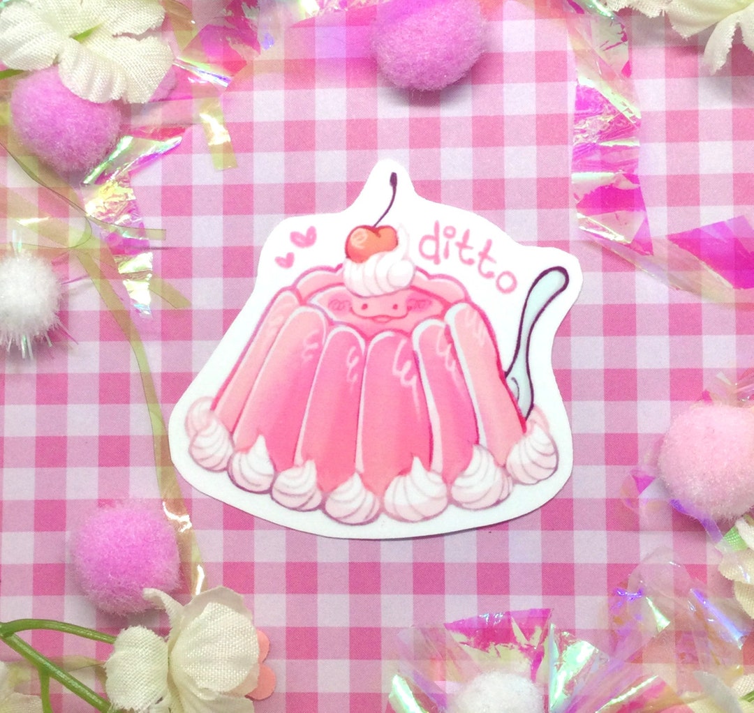 Ditto Jello Sticker Etsy