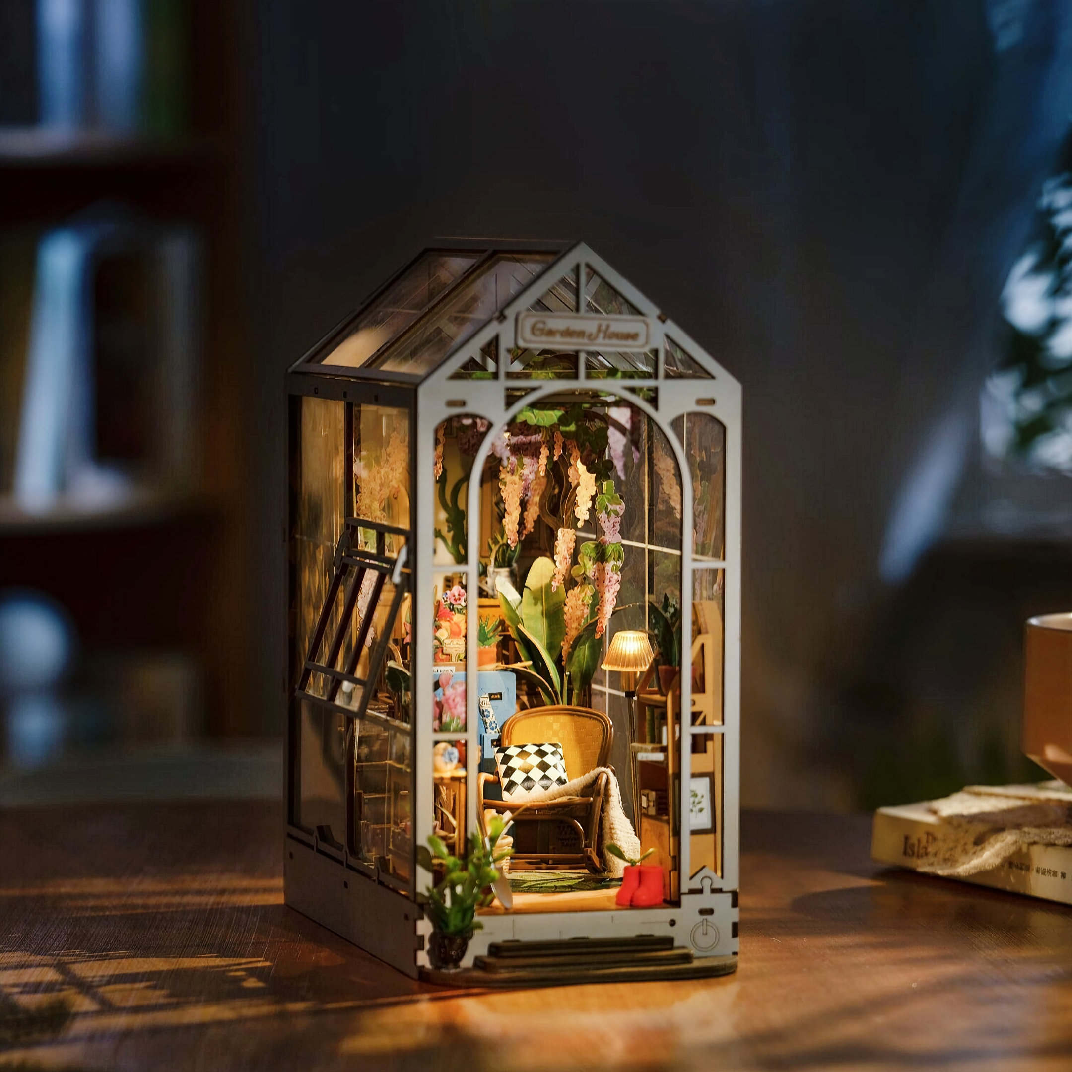 Magic Wand Shop DIY Miniature Dollhouse - CraftDIYKit