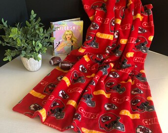 Chiefs football blanket