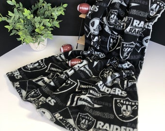 Raiders baby blanket