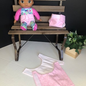 Puppenwindeln: Passend für Baby Alive, Itty Bitty Baby - 3er Set