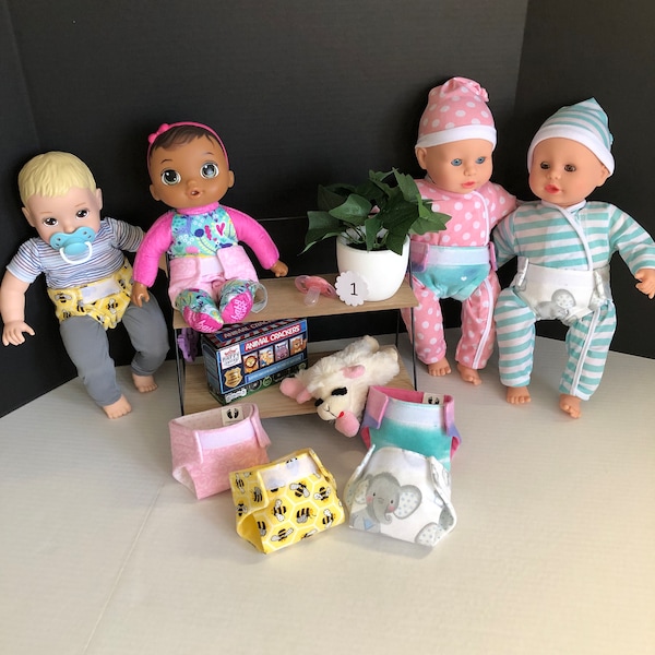 Doll Diaper Variety Sets