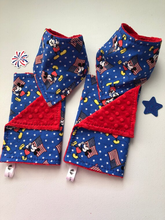 mickey mouse bandana bibs