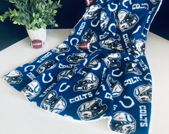 Colts football blanket