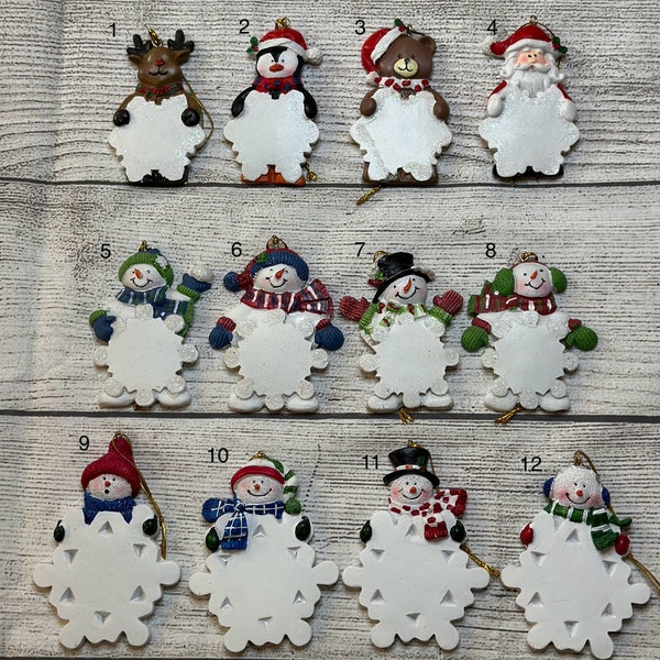 Personalized Christmas Ornaments