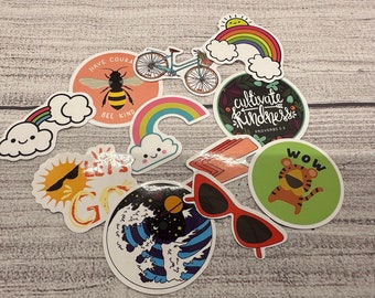 Mystery Sticker Pack| Sticker Pack| 10 sticker set|