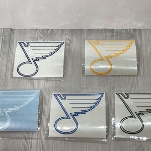 STL Blues Vinyl Decals/STL Blues Yeti Decals/STL Blues Decals