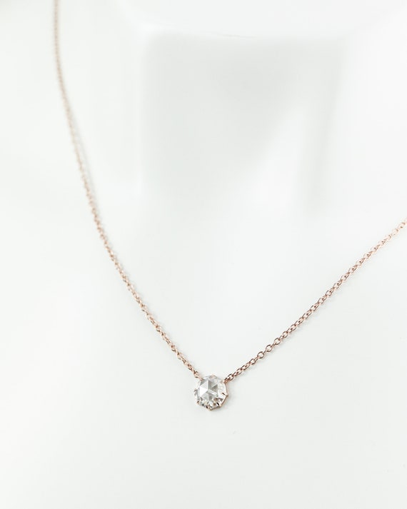 Rose-Cut Diamond Necklace | Amy Nordstrom