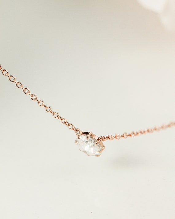 Rose-Cut Diamond Necklace | Amy Nordstrom