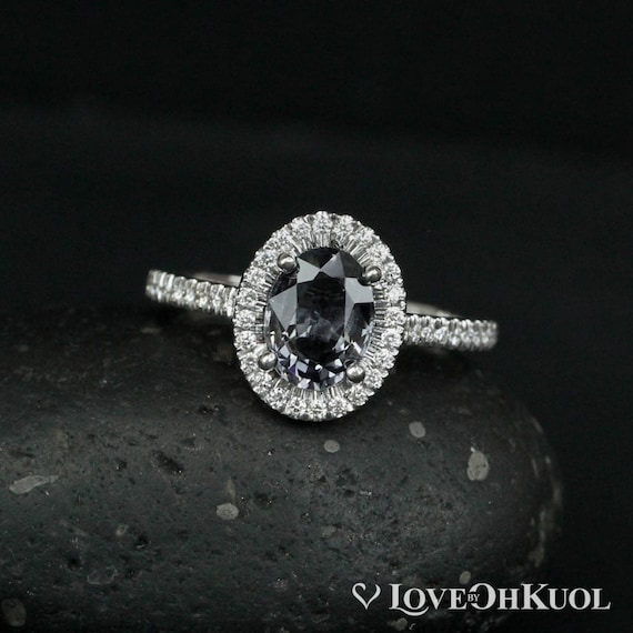 Gray spinel ring best sale