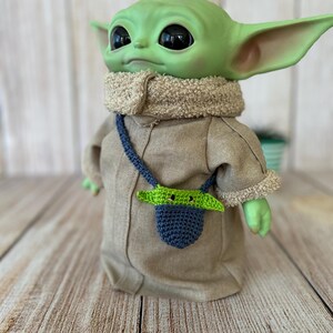 Torba dzianinowa Baby Yoda dla lalki Baby Yoda o średnicy 11 cali zdjęcie 4