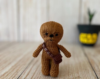 Handmade Chewbacca Crochet Plushie