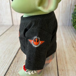 Baby Yoda Doll 11 inch Printed T-shirt image 8