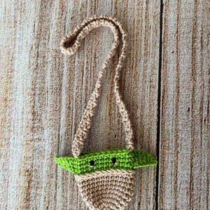 Torba dzianinowa Baby Yoda dla lalki Baby Yoda o średnicy 11 cali zdjęcie 3