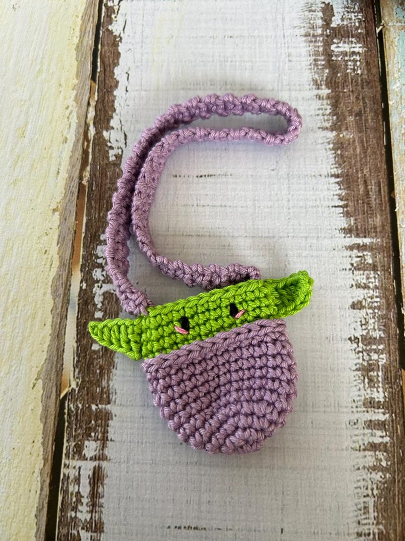 Torba dzianinowa Baby Yoda dla lalki Baby Yoda o średnicy 11 cali zdjęcie 7