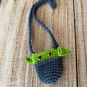 Torba dzianinowa Baby Yoda dla lalki Baby Yoda o średnicy 11 cali zdjęcie 6