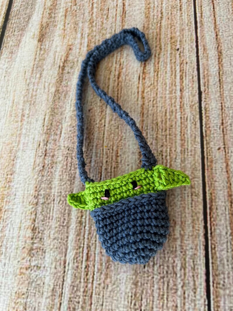 Torba dzianinowa Baby Yoda dla lalki Baby Yoda o średnicy 11 cali zdjęcie 6