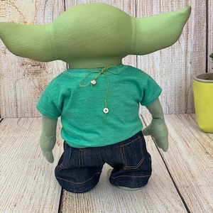 Denim Jeans for Baby Yoda Doll 11 inch image 8