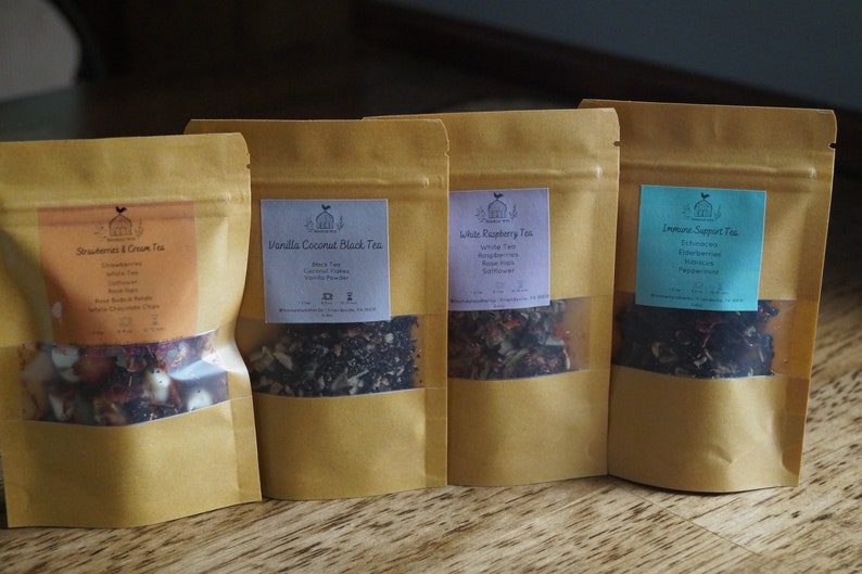 Tea Sampler Pack, Loose Leaf Tea Sampler Pack, Tea Variety Pack, Tea