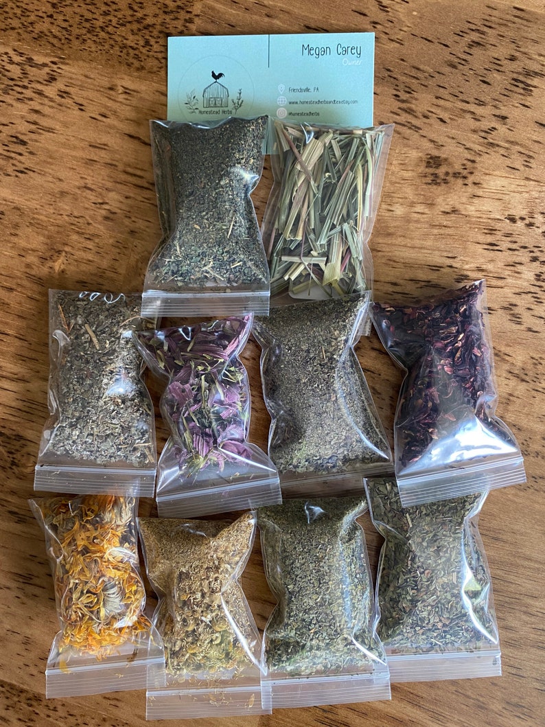 APOTHECARY Starter Kit, Herb Starter Kit, Tea Starter Kit, Recipes