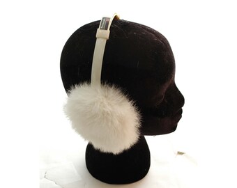 Antigua And Barbuda Name Red Earmuff Ear Warmer Faux Fur Foldable Outdoor