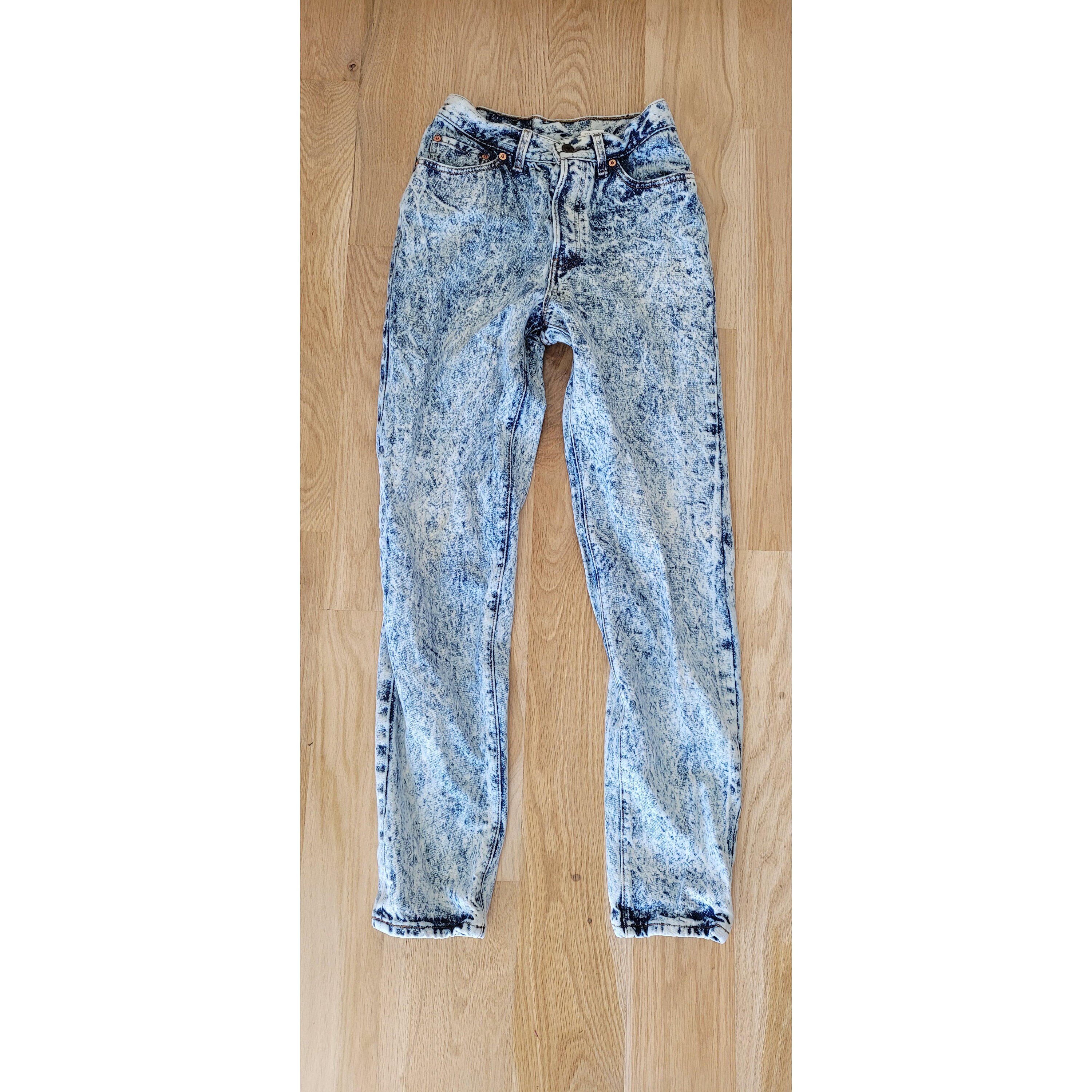 Vintage 80s Denim Jeans Levi's Acid 