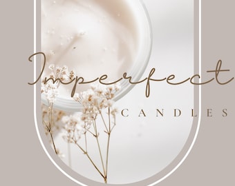 Clearance Soy Candle | Imperfect Candle Sale | 6-8oz Handpoured Soy Wax Candle | Mystery Scent Candle | Grab Bag Candle | Affirmation Candle
