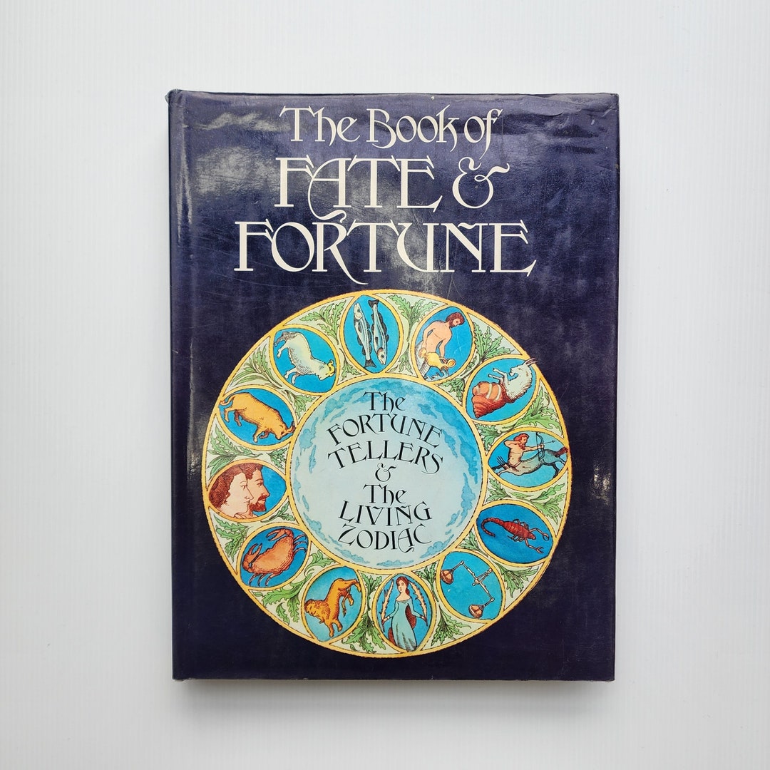 Vintage Coffee Table Book 1981 the Book of Fate and Fortune Etsy