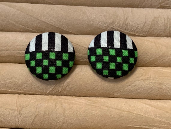 African Fabric Cufflinks, Black History Cufflinks, Gift for Fathers, Boyfriend's gift,  Groomsmen Cufflinks, Wedding Cufflinks,Gift for Dad