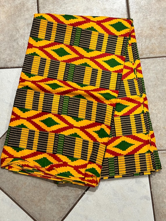 African fabric, African clothing, Africa print fabric, Ankara fabric, African wax print, Cotton Fabric African Head Wrap, Fabric Mask Craft