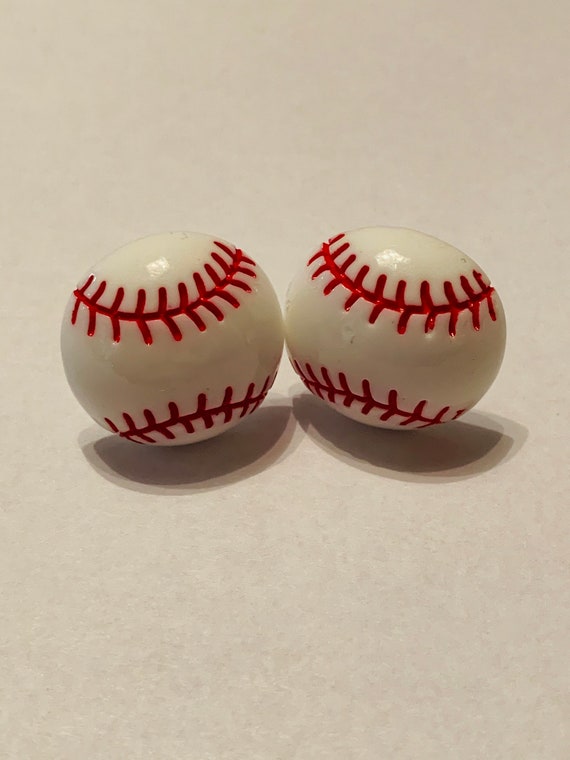 Baseball Cuff links, Game Day Cufflinks, Sports Gifts, Gift for Fathers, Boyfriend's gift,  Team Cuff links, Fan Cufflinks,Gift for Dad