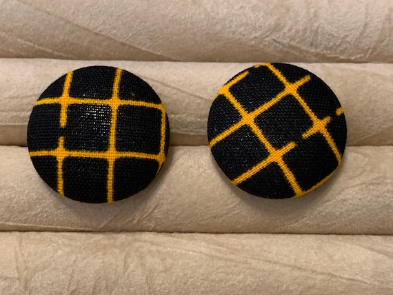 African Fabric Cufflinks, Black History Cufflinks, Gift for Fathers, Boyfriend's gift,  Groomsmen Cufflinks, Wedding Cufflinks,Gift for Dad