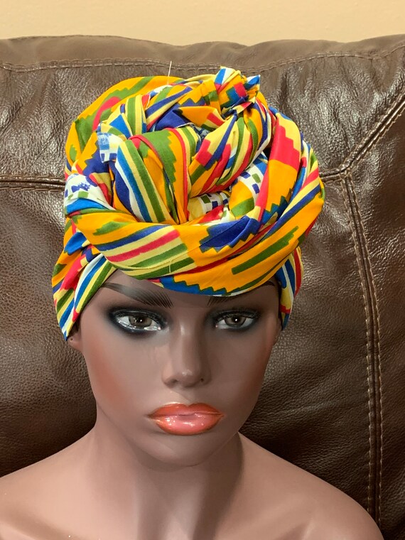 African Fabric Headwrap, African Fabric Neck Warmer, African Head Wrap, Ankara Fabric Earrings, African Fabric Accessories,  African Fashion