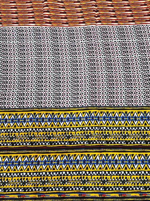 6 yards African fabric, African prints, Ankara fabric, African wax prints, Kente Prints Fabric, 100% Cotton Fabric, African Head Wraps